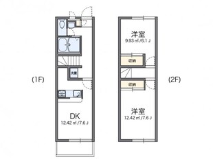 レオパレスＭＡＳＡＧＯの物件間取画像